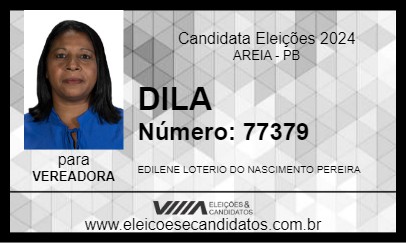 Candidato DILA 2024 - AREIA - Eleições