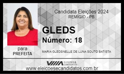 Candidato GLEDS 2024 - REMÍGIO - Eleições