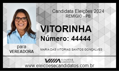 Candidato VITORINHA 2024 - REMÍGIO - Eleições