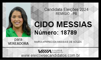 Candidato CIDO MESSIAS 2024 - REMÍGIO - Eleições