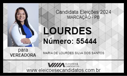 Candidato LOURDES 2024 - MARCAÇÃO - Eleições