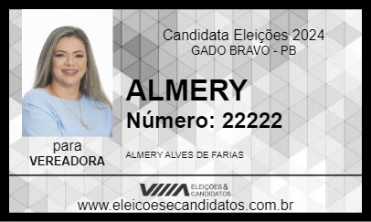 Candidato ALMERY  2024 - GADO BRAVO - Eleições