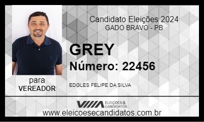 Candidato GREY 2024 - GADO BRAVO - Eleições