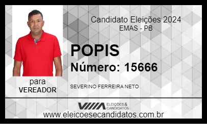 Candidato POPIS 2024 - EMAS - Eleições