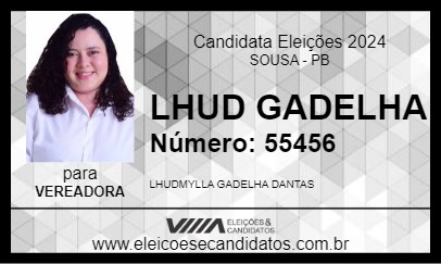 Candidato LHUD GADELHA 2024 - SOUSA - Eleições