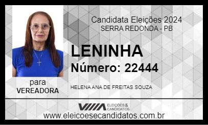 Candidato LENINHA 2024 - SERRA REDONDA - Eleições