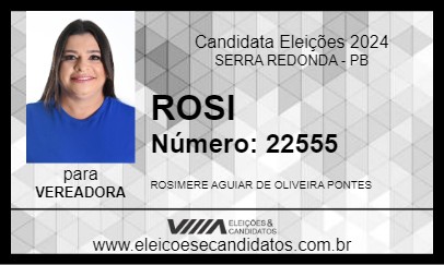 Candidato ROSI 2024 - SERRA REDONDA - Eleições