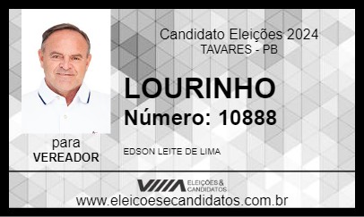 Candidato LOURINHO 2024 - TAVARES - Eleições