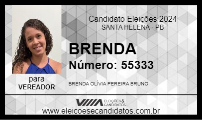 Candidato BRENDA 2024 - SANTA HELENA - Eleições