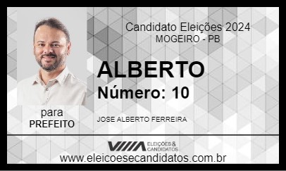 Candidato ALBERTO 2024 - MOGEIRO - Eleições