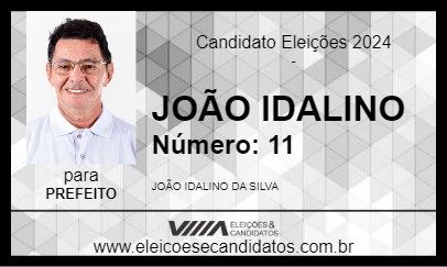 Candidato JOÃO IDALINO 2024 - DONA INÊS - Eleições