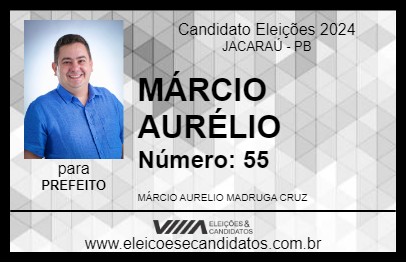 Candidato MÁRCIO AURÉLIO 2024 - JACARAÚ - Eleições