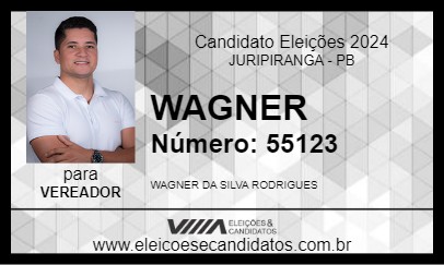 Candidato WAGNER 2024 - JURIPIRANGA - Eleições