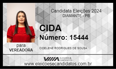 Candidato CIDA 2024 - DIAMANTE - Eleições