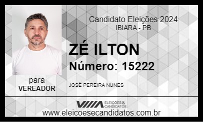 Candidato ZÉ ILTON 2024 - IBIARA - Eleições