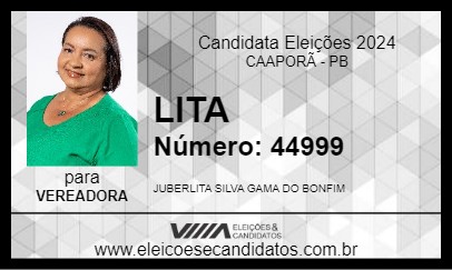 Candidato LITA 2024 - CAAPORÃ - Eleições