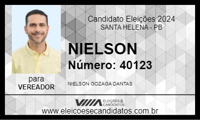 Candidato NIELSON 2024 - SANTA HELENA - Eleições