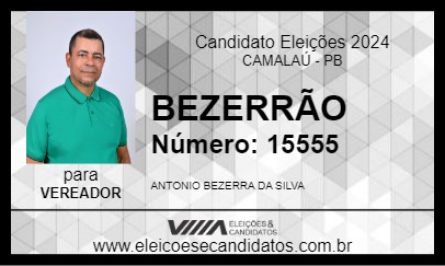 Candidato BEZERRÃO 2024 - CAMALAÚ - Eleições