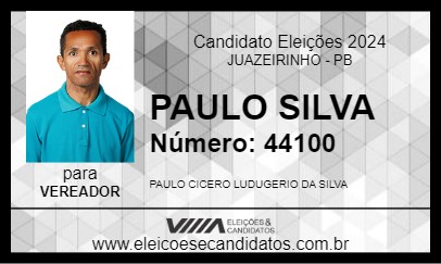 Candidato PAULO SILVA 2024 - JUAZEIRINHO - Eleições