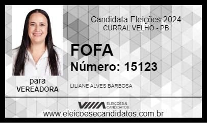 Candidato FOFA 2024 - CURRAL VELHO - Eleições