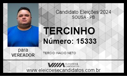 Candidato TERCINHO 2024 - SOUSA - Eleições