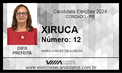 Candidato XIRUCA 2024 - CONDADO - Eleições