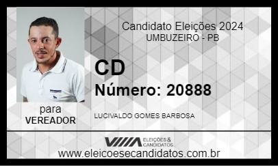 Candidato CD 2024 - UMBUZEIRO - Eleições