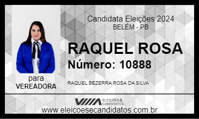 Candidato RAQUEL ROSA 2024 - BELÉM - Eleições