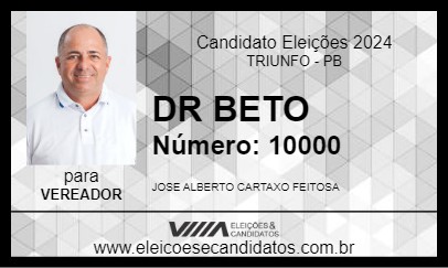 Candidato DR BETO 2024 - TRIUNFO - Eleições