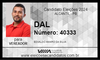 Candidato DAL 2024 - ALCANTIL - Eleições