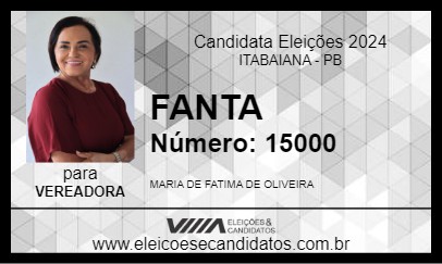 Candidato FANTA 2024 - ITABAIANA - Eleições