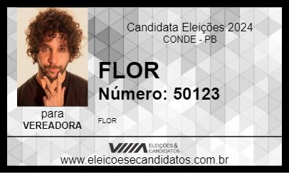 Candidato FLOR 2024 - CONDE - Eleições