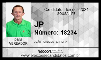 Candidato JP 2024 - SOUSA - Eleições