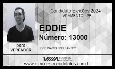 Candidato EDDIE 2024 - LIVRAMENTO - Eleições