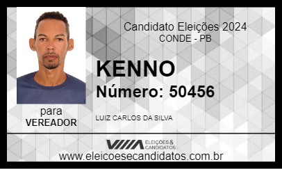 Candidato KENNO 2024 - CONDE - Eleições