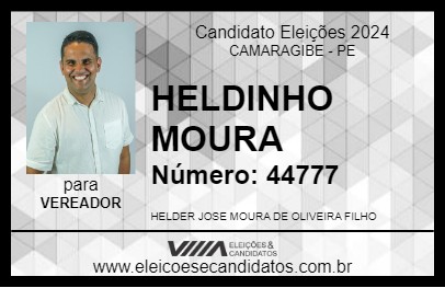 Candidato HELDINHO MOURA 2024 - CAMARAGIBE - Eleições