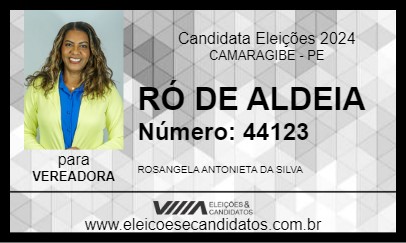 Candidato RÓ DE ALDEIA 2024 - CAMARAGIBE - Eleições