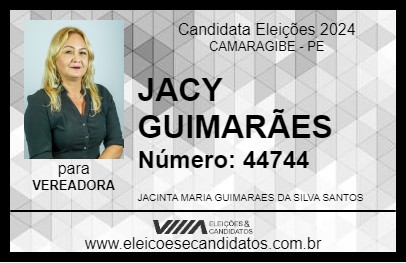 Candidato JACY GUIMARÃES 2024 - CAMARAGIBE - Eleições