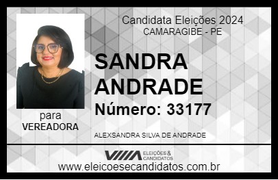 Candidato SANDRA ANDRADE 2024 - CAMARAGIBE - Eleições