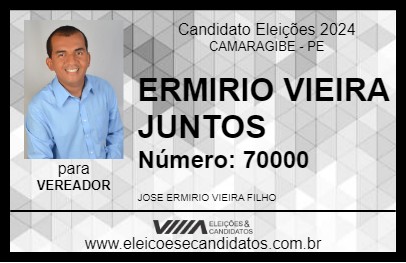 Candidato ERMÍRIO RÓ E LUIZGUARD JUNTOS 2024 - CAMARAGIBE - Eleições