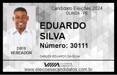 Candidato EDUARDO SILVA 2024 - OLINDA - Eleições