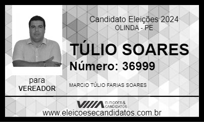 Candidato TÚLIO SOARES 2024 - OLINDA - Eleições