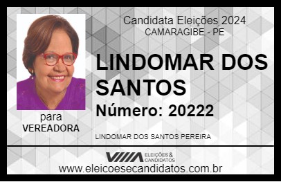 Candidato LINDOMAR DOS SANTOS 2024 - CAMARAGIBE - Eleições