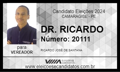 Candidato DR. RICARDO 2024 - CAMARAGIBE - Eleições