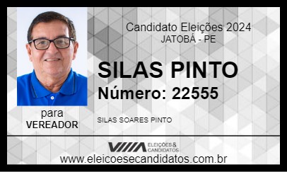 Candidato SILAS PINTO 2024 - JATOBÁ - Eleições