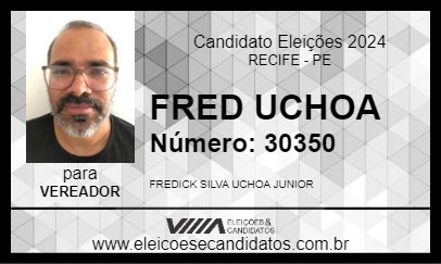 Candidato FRED UCHOA 2024 - RECIFE - Eleições