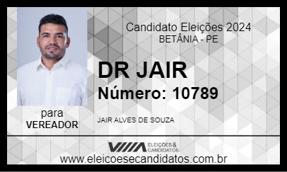 Candidato DR JAIR 2024 - BETÂNIA - Eleições