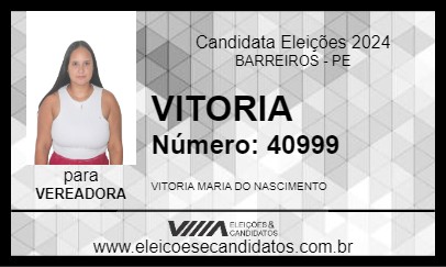 Candidato VITORIA 2024 - BARREIROS - Eleições