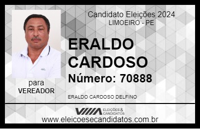 Candidato ERALDO CARDOSO 2024 - LIMOEIRO - Eleições