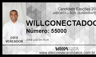 Candidato WILLCONECTADOCOMVOCÊ 2024 - JABOATÃO DOS GUARARAPES - Eleições